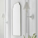 Thomas O'Brien Piaf LED 6.5 inch Plaster White Tail Sconce Wall Light, Large